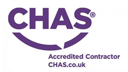 CHAS accreditation shown on the original website