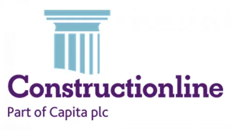 Constructionline certificate shown on the original website